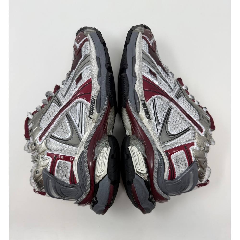 Balenciaga Runner Sneaker Burgandy Size 6 US 36 EU - Picture 3 of 10